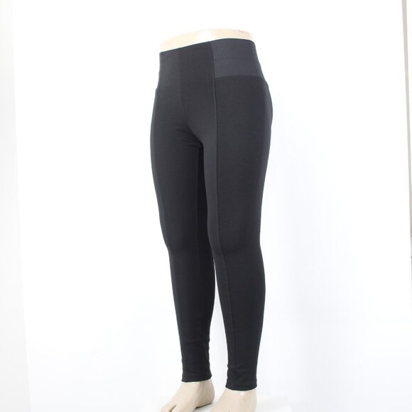 Simply Noelle Pant $40 Sz L XL x 31 Black Pull On Skinny Poly Spandex Pant - Picture 4 of 16